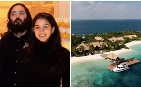 Explore Anant Ambani and Radhika Merchant’s ₹32 Lakh Maldives Resort Villa