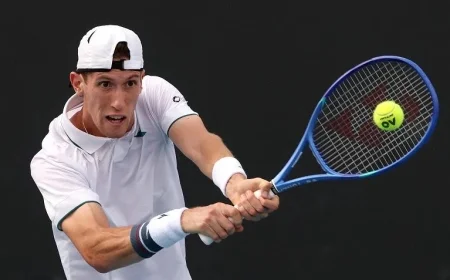 Day 5 Australian Open: Maestrelli Challenges Djokovic; Darderi Competes