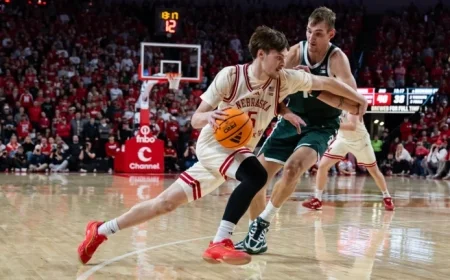 Frager Earns Big Ten Freshman of the Week Honors for Nebraska