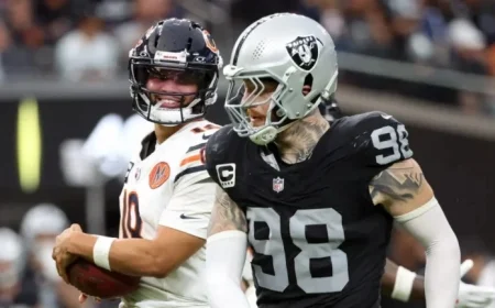 Bears GM Ryan Poles Reveals Insightful Reaction to Maxx Crosby Query