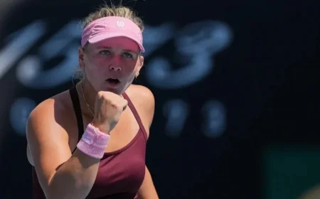 American Tennis Star Requests Action Against Fan After Australian Open Win
