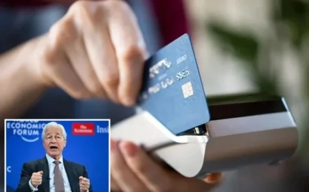 JPMorgan CEO Jamie Dimon Criticizes Trump’s 10% Credit Card Cap