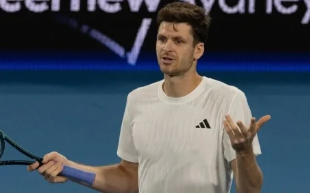 Hurkacz Faces Crushing Australian Open Defeat Amid Numerous Chances