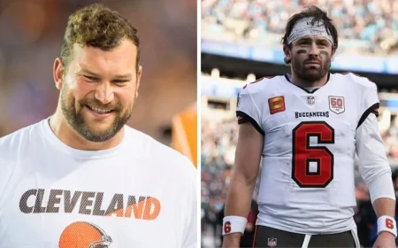 Joe Thomas Challenges Baker Mayfield on Kevin Stefanski Dispute