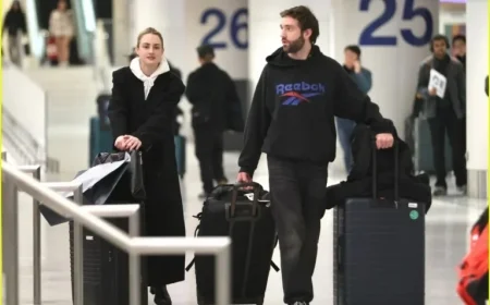 Grace Van Patten & Jackson White Return Home After ‘Tell Me Lies’ Season 3 Launch