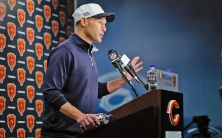 Bears Coach Ben Johnson Targets 2026 After Memorable Debut Season
