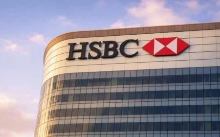 HSBC Shares Hold Steady Near 52-Week High Amid FTSE Dip on Tariff Threat