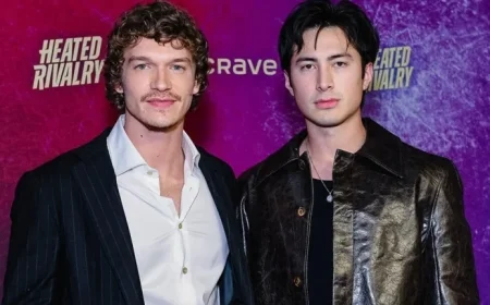 Olympic Torchbearers: Hudson Williams and Connor Storrie Fuel Heated Rivalry