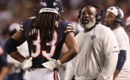 Bears Lose Key Coach; Vikings Keep Eric Bieniemy in NFC North	Action