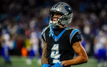 Tetairoa McMillan, Tyler Shough Finalists for Offensive Rookie of the Year Award