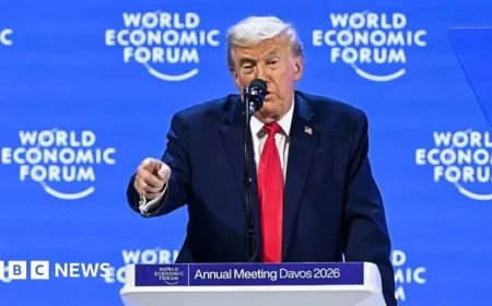 Inside Davos with Donald Trump: Faisal Islam’s Experience