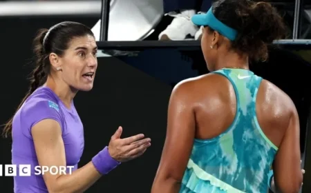 Awkward Handshake Marks Osaka’s Win Over Cirstea at 2026 Australian Open