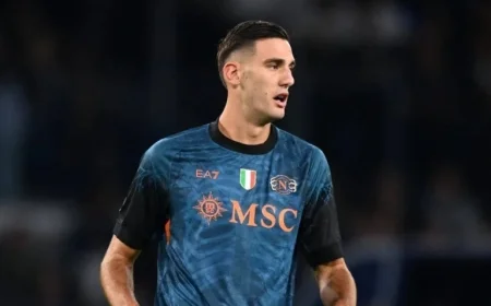 Nottingham Forest Seals Lorenzo Lucca Loan Deal with Napoli