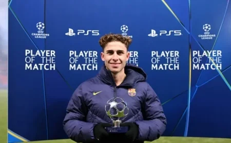 Slavia Prague Star Amazed by Barcelona’s Fermin Lopez’s Performance