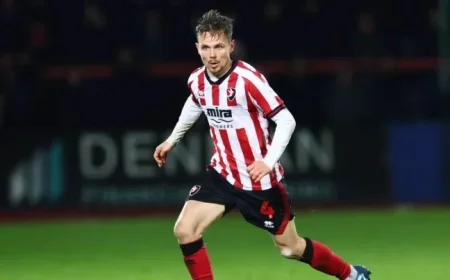 Liam Kinsella Bids Emotional Farewell to Cheltenham Town