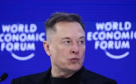 Elon Musk Warns World Economic Forum: Robots to Outnumber Humans