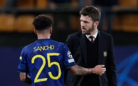 Jadon Sancho’s Thoughts on Michael Carrick Revealed in Recent Discussion