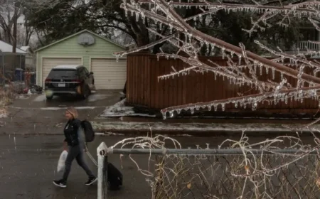 Texas Prepares for Winter Storm with Ice and Snow
