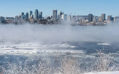 Arctic Air Mass Hits Quebec: Coldest Place on Earth with –35 Wind Chills