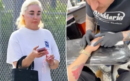 Amanda Bynes Unveils New Tattoo After 30-Pound Ozempic Weight Loss