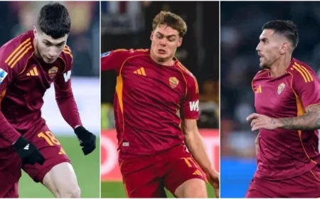 Roma vs. Stuttgart: Official Lineup Announced for the Giallorossi