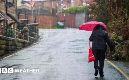 UK Braces for Heavy Rain and Flooding: Weather Warnings Issued