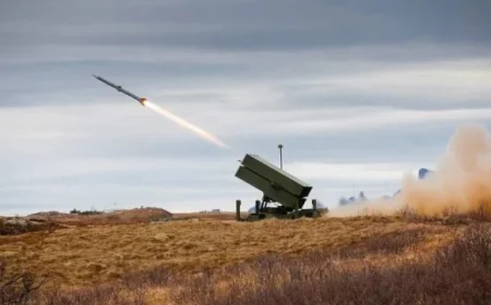 Norway Supplies NASAMS Air Defense Missiles to Ukraine