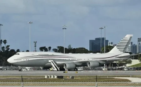 Qatari Jet Transformed into Air Force One Arrives This Summer