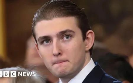 Barron Trump Alerts UK Police After Witnessing Woman Attacked, Court Reveals