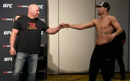 Dana White Addresses Justin Gaethje’s UFC 324 Pay Dispute: ‘Offered More Money’