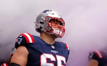 Patriots vs. Broncos: Starting Center Missing in Thursday’s Injury Report