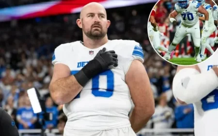 Dan Skipper Retires After Nine-Year Career with Detroit Lions