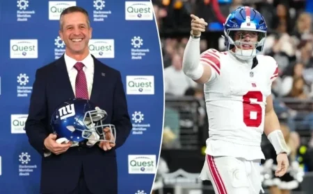 Jaxson Dart Reveals Excitement for John Harbaugh’s Leadership