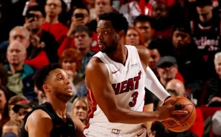 Blazers Dominate Heat in First Half Showdown