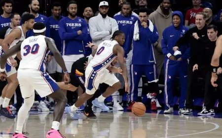 Sixers Struggle: Lax Three-Point Defense, Maxey’s Inefficiency vs. Suns