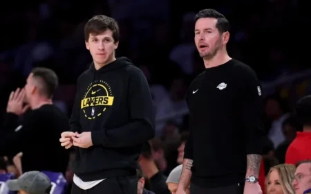 JJ Redick Updates Austin Reaves’ Return Timeline for Lakers’ Road Trip