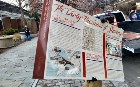 Independence Park Slavery Exhibit Removed by Park Service