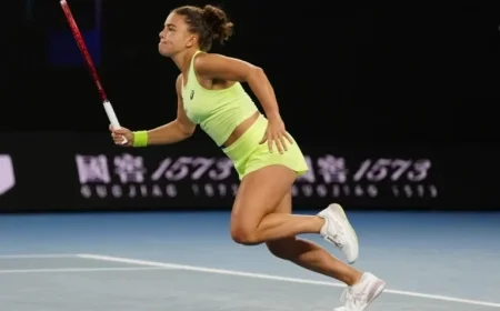 Paolini Triumphs Over Frech in Nine Deuce Games at Melbourne