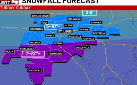 Missouri Declares State of Emergency for Weekend Snowstorm and Bitter Cold