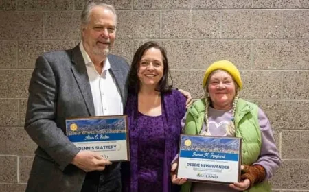 Ashland Mayor Celebrates City Successes, Honors Local Volunteers at Town Hall