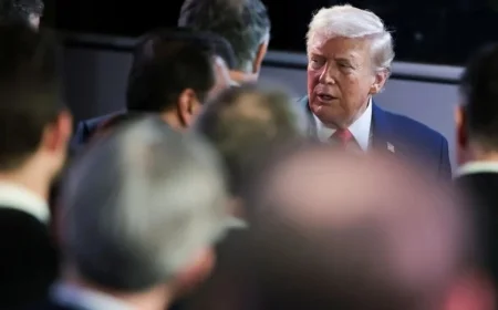 Trump Criticizes Somalis on Global Platform at Davos