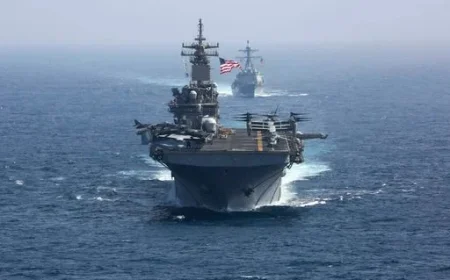 Trump Announces ‘Massive Armada’ Approaching Iran Amid US Military Deployment