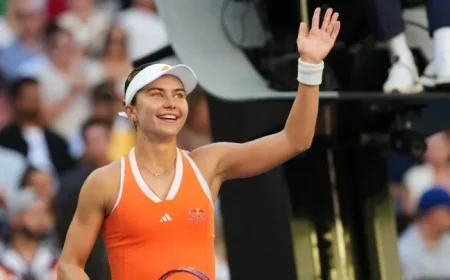 American Teen Shocks 7th Seed at Australian Open for Best Career Win