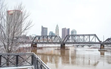 Columbus Braces for Snow After Calm WeatherFriday