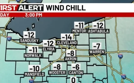 Severe Cold Strikes Today; Intense Winter Storm Expected This Weekend