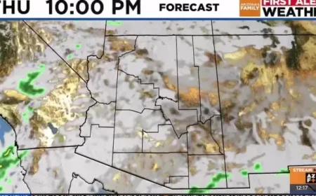 Arizona’s High Country Braces for Snowfall on First Alert Weather Day