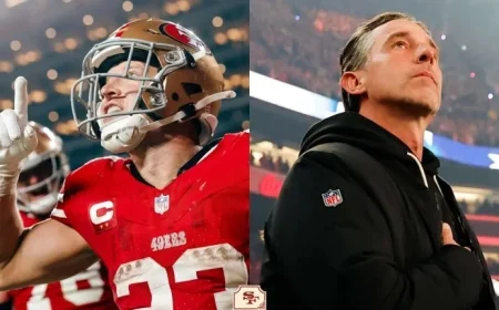 McCaffrey and Shanahan Nominated as AP Award Finalists for 2025 Season