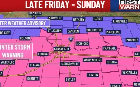 Warning: Severe Cold Today, Winter Storm Expected Tonight