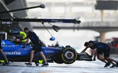 Williams Withdraws from Barcelona Shakedown Event