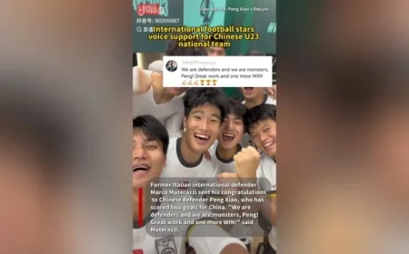 Football Legends Rally Behind Chinese U23 National Team